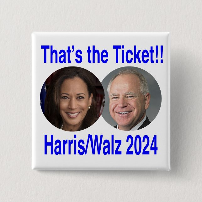 Das ist das Ticket Button (Vorderseite)