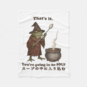 Das ist das, was man in der Soup Frog Soup Meme mi Fleecedecke