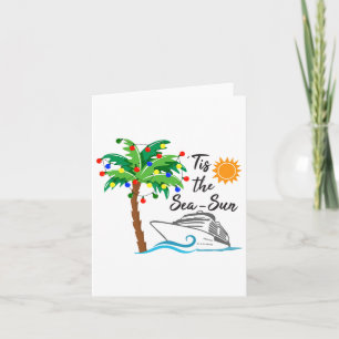Das ist das Weihnachtsfest im Juli Beach Summer Cr Karte