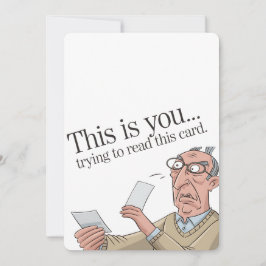 Das ist dein Versuch, diesen Card lustigen Vater z Einladung