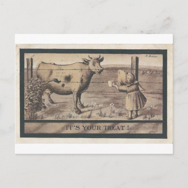 Das ist deine Leckerei! Postkarte (Vorderseite)