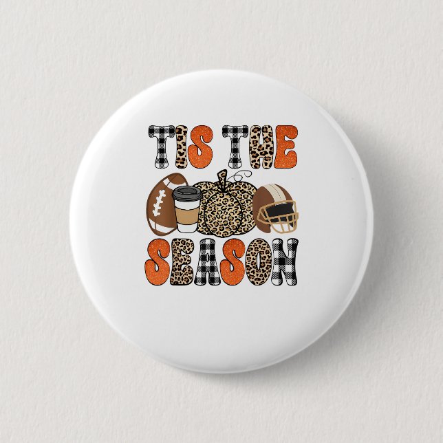 Das ist der Erntedank-Funny von der Jahreszeit Button (Vorderseite)