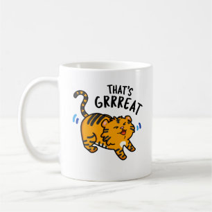 Das ist der große Niedliche Tigerpun Kaffeetasse