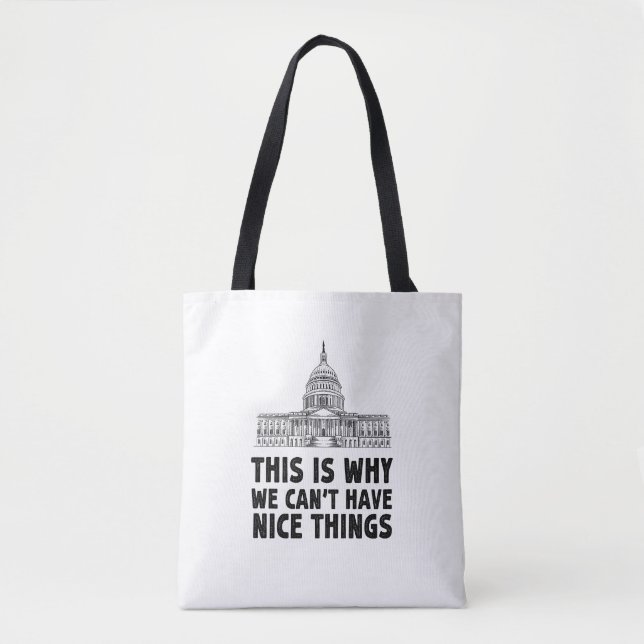 Das ist der Grund, warum wir keine netten Geschenk Tasche (Vorderseite)