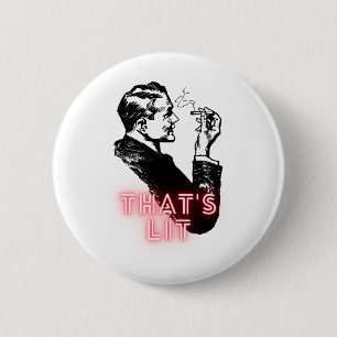 Das ist der Hammer - Vintage-Raucher - Lustig Button