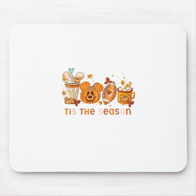 Das ist der Herbst-Herbst-Kürbisfall-Drink Mousepad (Vorne)