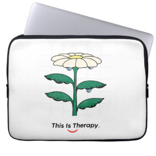 DAS IST DER THERAPIE-Laptop-Sieb Laptopschutzhülle
