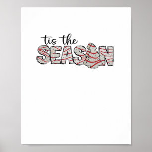 Das ist der Weihnachtsbaum der Jahreszeit Poster