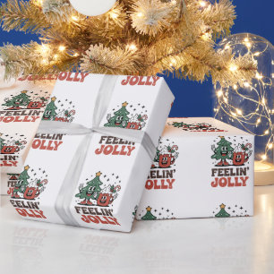 Das ist der Weihnachtsbaum-Weihnachtsmannmütze-Kaf Geschenkpapier