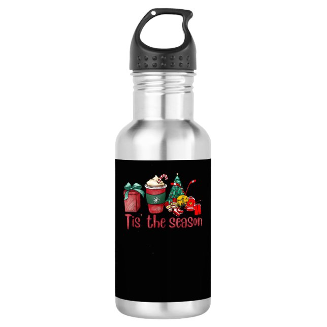 Das ist der Weihnachtskaffee der Saison Edelstahlflasche (Vorderseite)