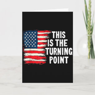 Das Ist Der Wendepunkt Tee Usa Flagge Für Männer F Karte