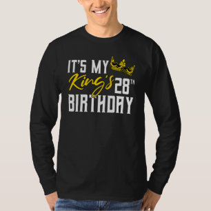 Das ist die 28. Geburtstagsparty meines Königs T-Shirt
