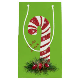 'Das ist die Jahreszeit Candy Cane Shines Kleine Geschenktüte