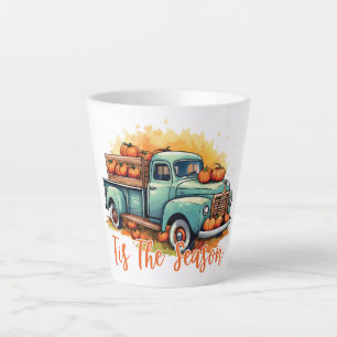 'Das ist die Jahreszeit, der Pumpkin-Truck Milchtasse