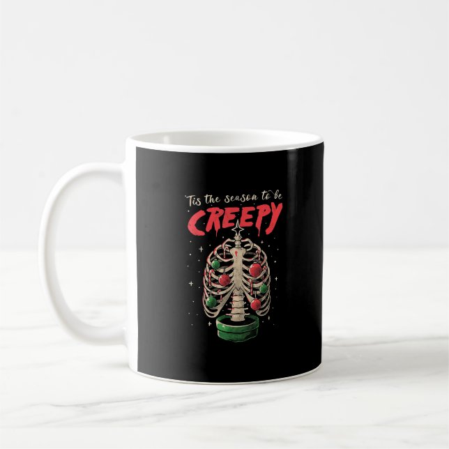 Das ist die Jahreszeit für kreativen Skelettbaum Kaffeetasse (Links)