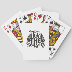 Das ist die Jahreszeit für Neujahrsfeiern Funny Tr Spielkarten