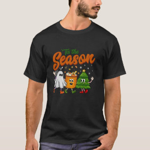 Das ist die Jahreszeit Halloween Pumpkin Kaffee Ge T-Shirt