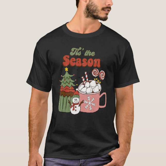 Das ist die Jahreszeit Heiße Kakao Gingerbread Coo T-Shirt (Vorderseite)