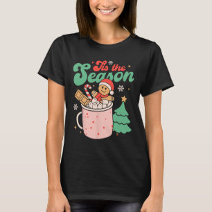 Das ist die Jahreszeit Heiße Kakao Gingerbread Coo T-Shirt