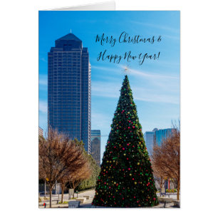 Das ist die Jahreszeit in Dallas Weihnachtskarte