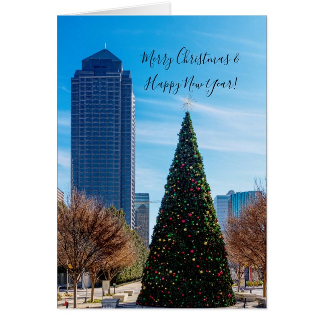 Das ist die Jahreszeit in Dallas Weihnachtskarte (Vorne)