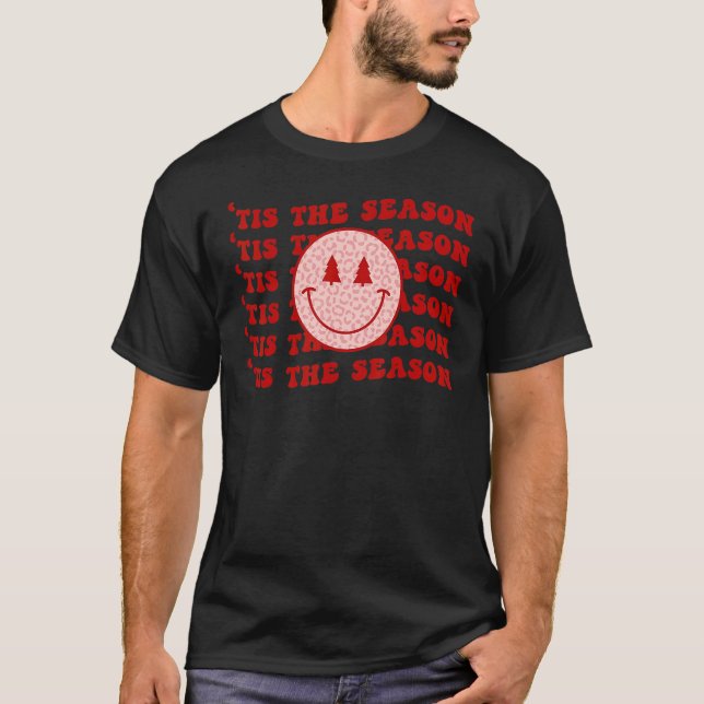 Das ist die Jahreszeit Retro Weihnachten Frauen Tr T-Shirt (Vorderseite)