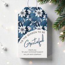 "Das ist die Jahreszeit, um dankbar Weihnachten in