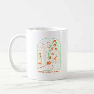 Das ist die Jahreszeit, um ein gruseliges Hallowee Kaffeetasse