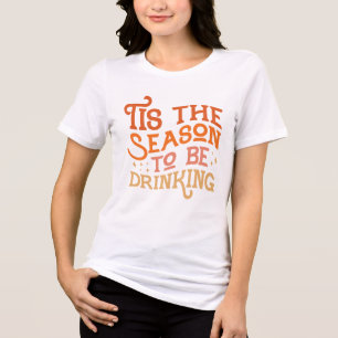 Das ist die Jahreszeit, um ein sonniges Urlaubsdes Tri-Blend Shirt