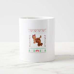 Das ist die Jahreszeit, um scheußliche Weihnachten Jumbo-Tasse