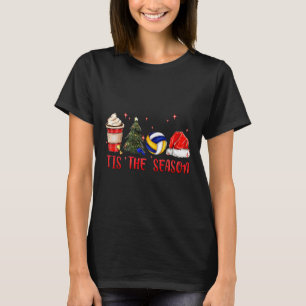 Das ist die Jahreszeit Volleyball-Weihnachtsmannmü T-Shirt