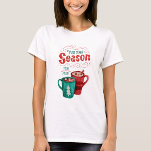Das ist die Jahreszeit, Weihnachten als frischer K T-Shirt