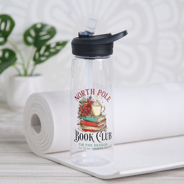 'Das ist die Jahreszeit zum Lesen Trinkflasche (Yoga (gedreht))
