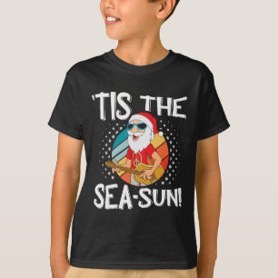Das ist die Meer-Sonne lustiger Santa Tropisch für T-Shirt