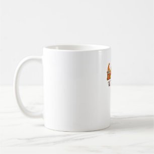 Das ist die Saison Fußball Sport Herbst Kürbis als Kaffeetasse