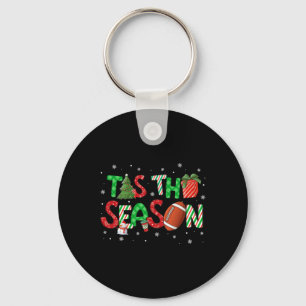Das ist die Saison Fußball Weihnachtsbaum Kaffee M Schlüsselanhänger