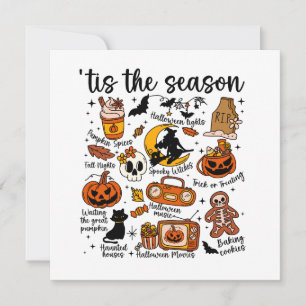 'Das ist die Saison Halloween Doodles Save The Date