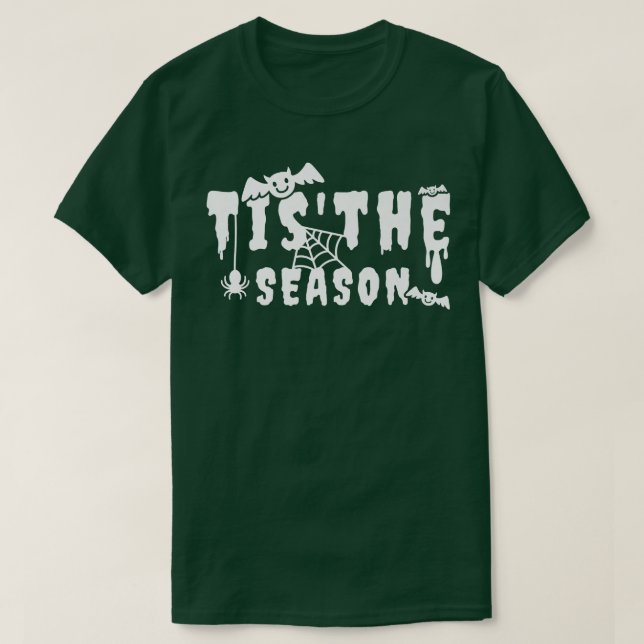 Das ist die Saison niedlichen FrauenHalloween T-Shirt (Design vorne)