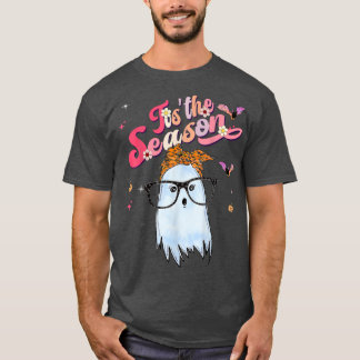 Das ist die Saison Pumpkin Boo 60er 70er Hippie Ha T-Shirt