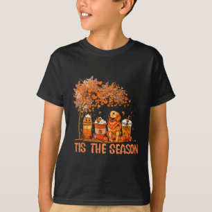 Das ist die Saison Pumpkin Latte Golden Retrieve H T-Shirt