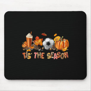 Das ist die Saison Soccer Pumpkin Gewürz-Herbstlau Mousepad