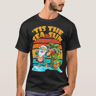 Das ist die Sea-Sun Santa Beach Sommersaison Chris T-Shirt