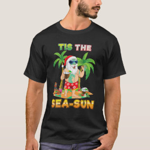 Das ist die Sea Sun Santa Beach Sommerweihnacht im T-Shirt