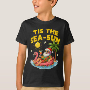 Das ist die Sea Sun Santa Beach Sommerweihnacht im T-Shirt