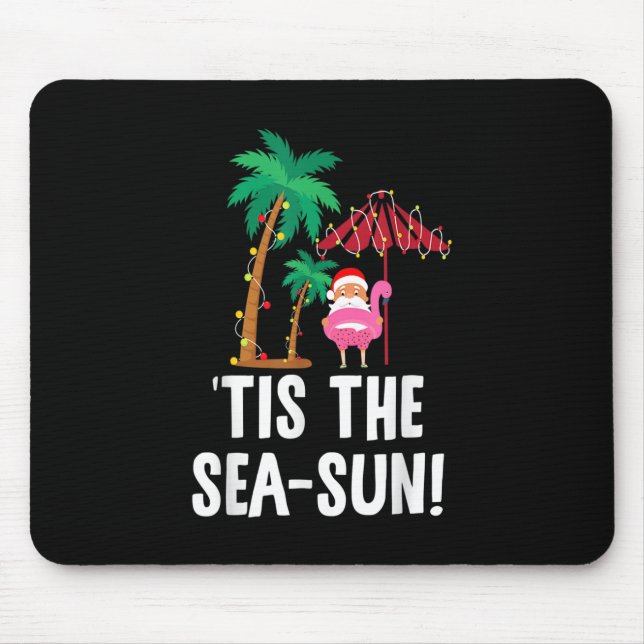 Das ist die tropische Weihnachtssaison der Sea-Sun Mousepad (Vorne)