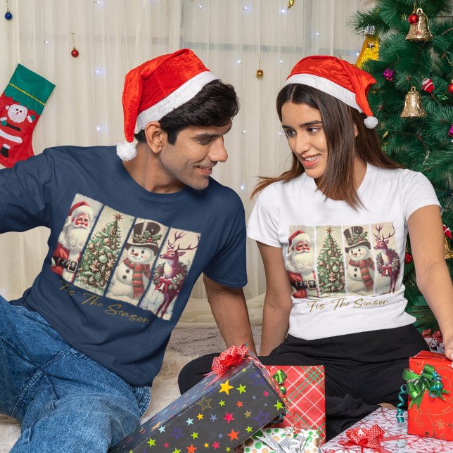 'Das ist die Weihnachtsmuster der Jahreszeit T-Shirt (Von Creator hochgeladen)