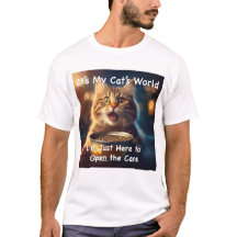 Das ist die Welt meiner Katze. Ich bin nur hier, u