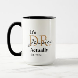Das ist Dr. [Individuelle Name] Est. Jahr Tasse