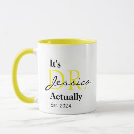 Das ist Dr. [Individuelle Name] Est. Jahr Tasse