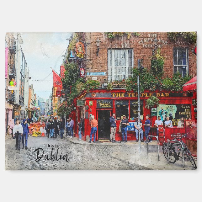 Das ist Dublin-Irland Magnet (Vorderseite)